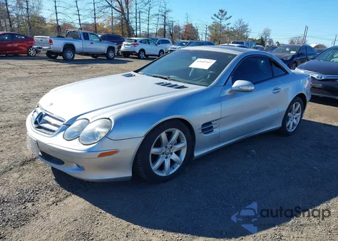 2003 Mercedes-Benz Sl 500 из США, поврежденный, VIN WDBSK75F53F032595